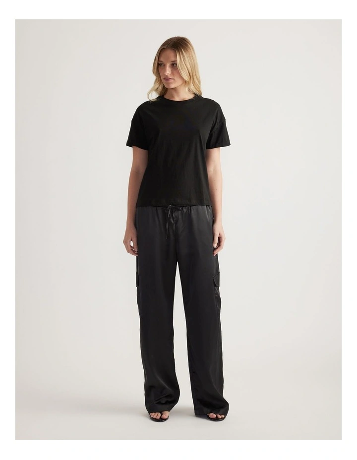 Maria Boxy Cropped Tee image 1