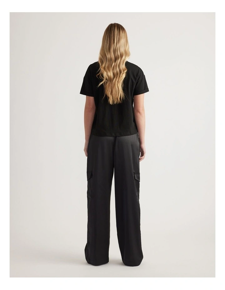 Maria Boxy Cropped Tee image 2