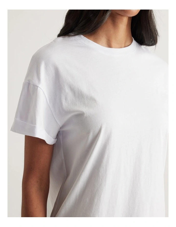 Maria Boxy Cropped Tee image 3