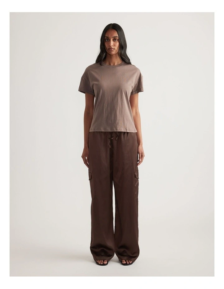 Maria Boxy Cropped Tee image 1
