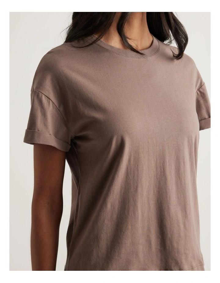 Maria Boxy Cropped Tee image 3