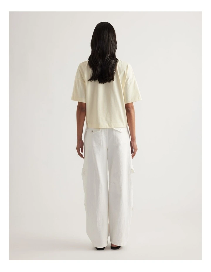 Allegra Cropped Boxy Tee image 2