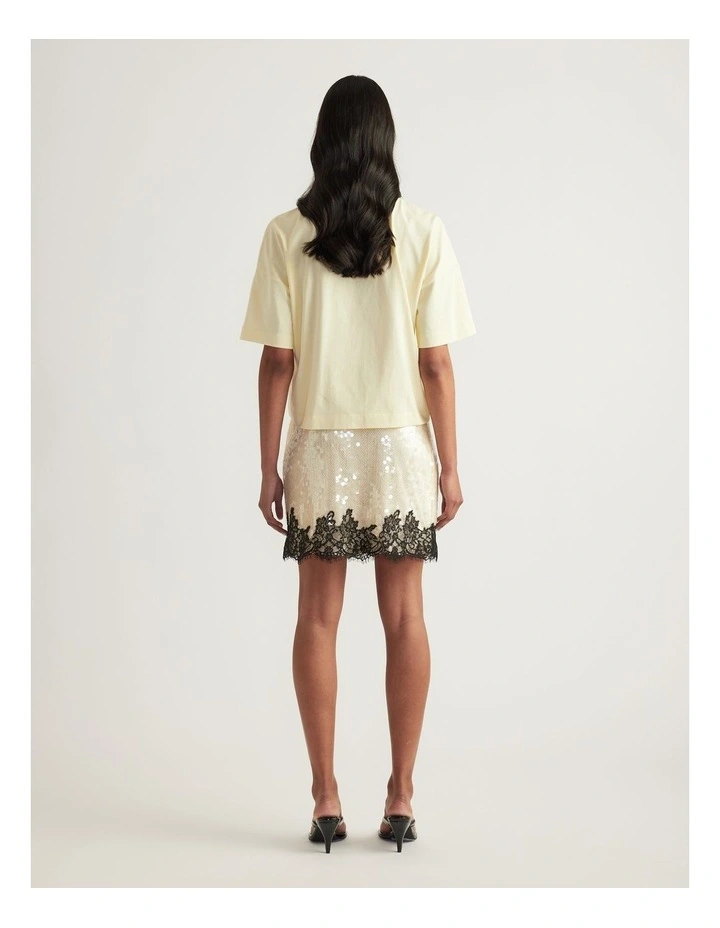 Allegra Cropped Boxy Tee image 2