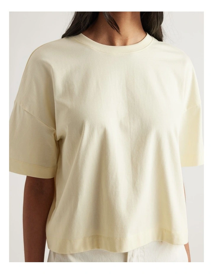 Allegra Cropped Boxy Tee image 3