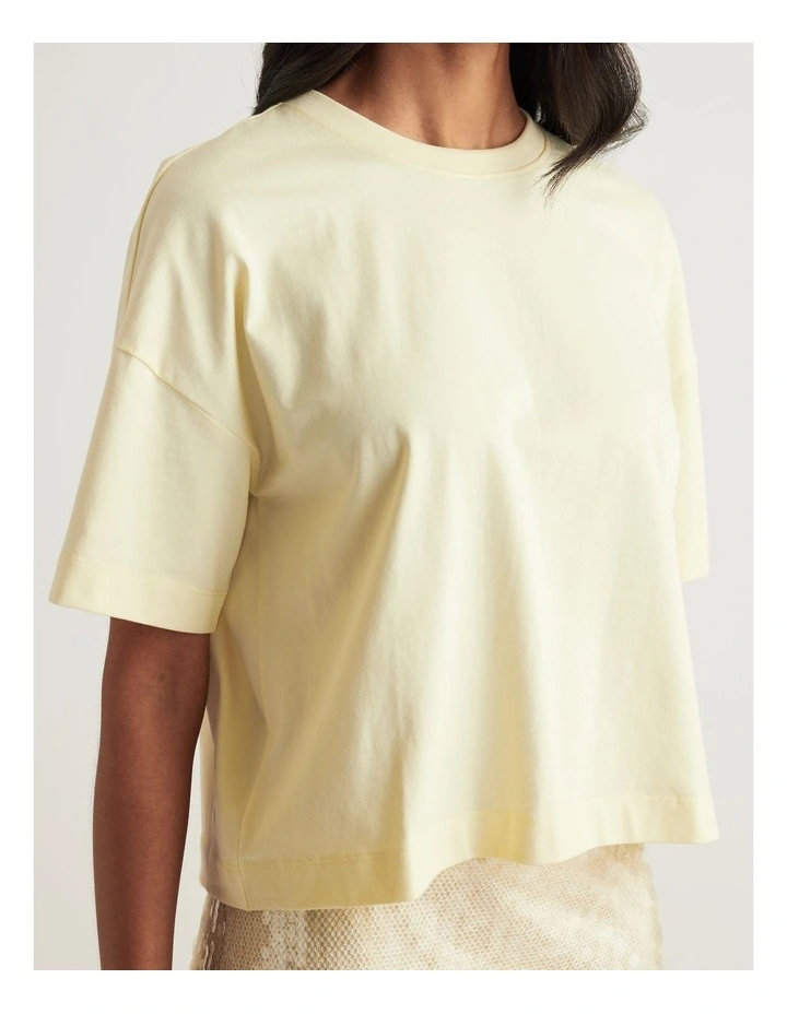 Allegra Cropped Boxy Tee image 3