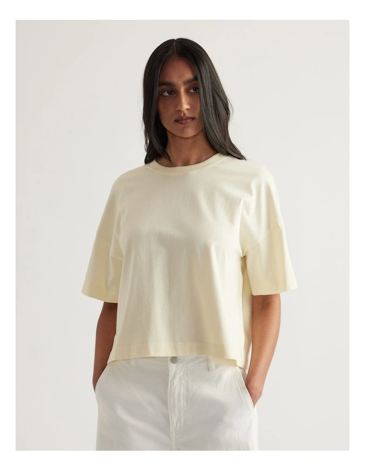 Allegra Cropped Boxy Tee image 4