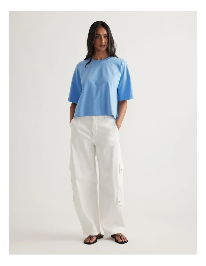 Allegra Cropped Boxy Tee image 1