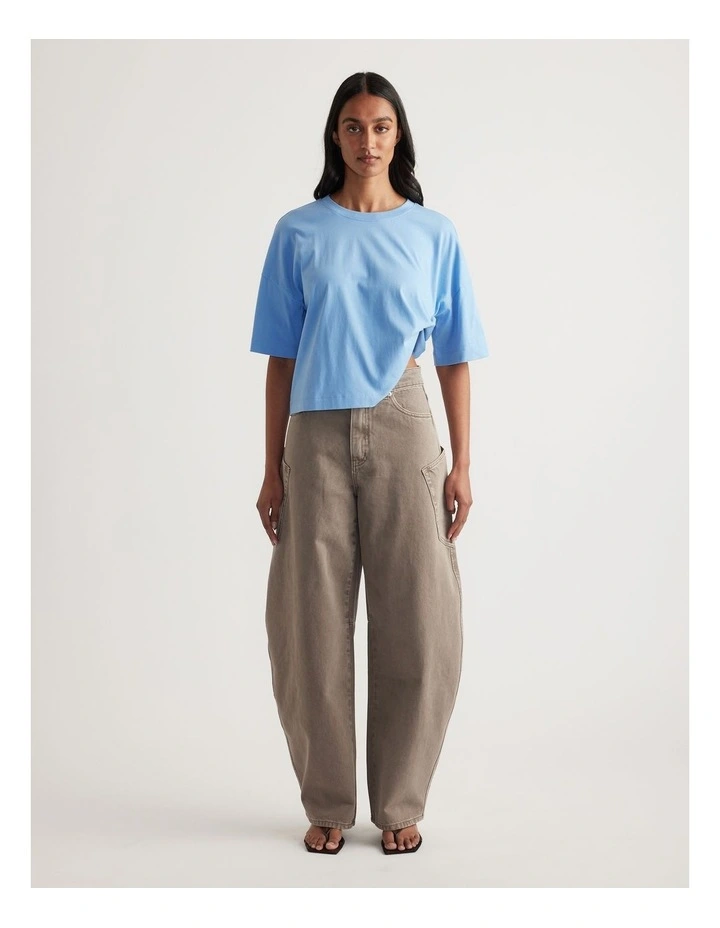 Allegra Cropped Boxy Tee image 1