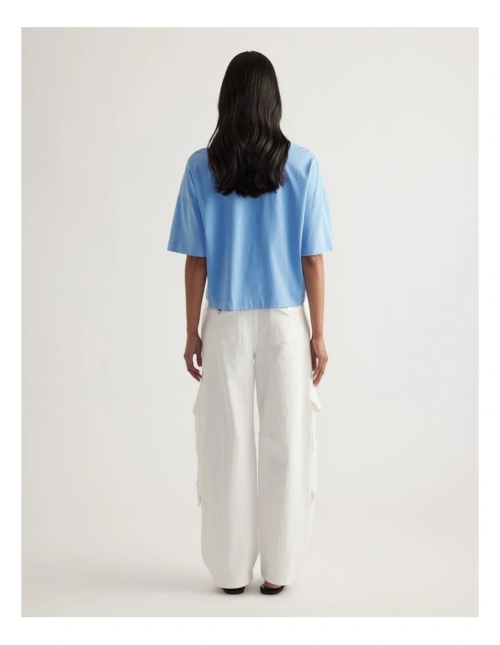 Allegra Cropped Boxy Tee image 2
