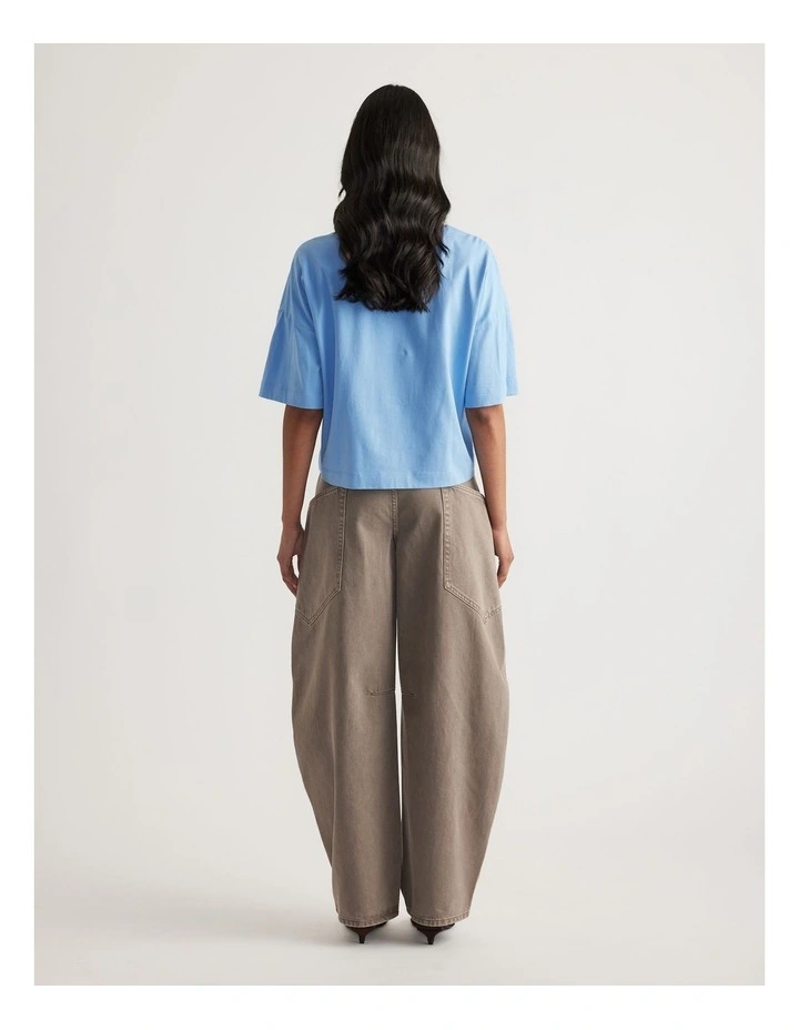 Allegra Cropped Boxy Tee image 2