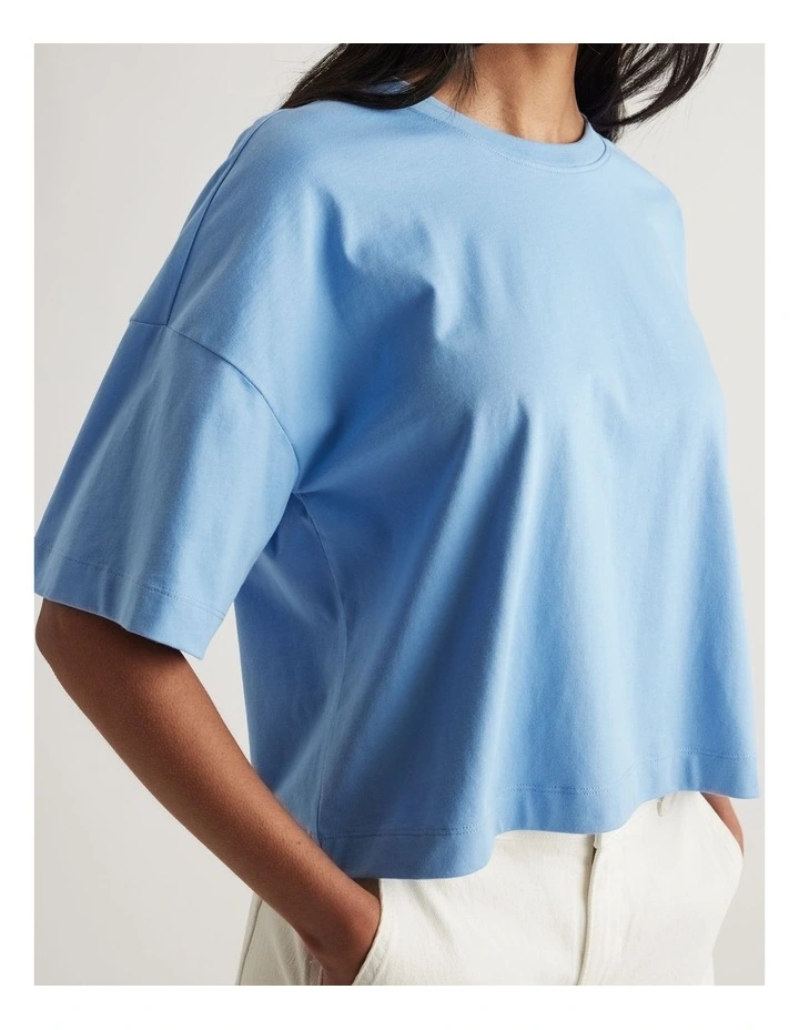 Allegra Cropped Boxy Tee image 3