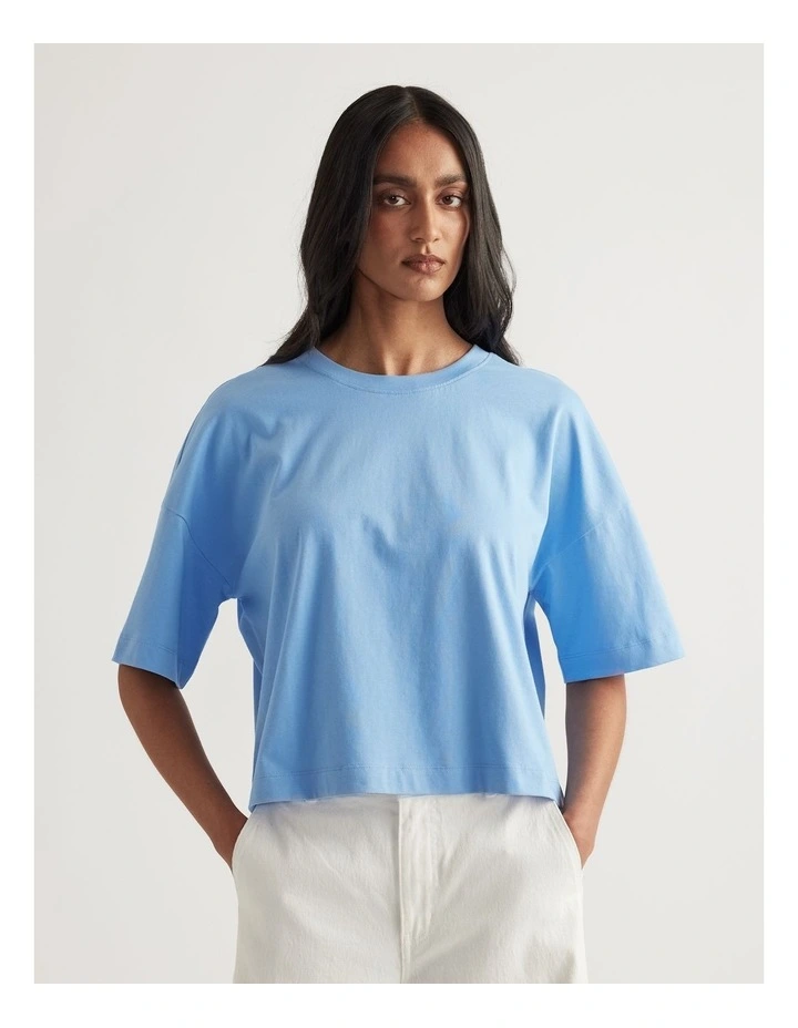 Allegra Cropped Boxy Tee image 4
