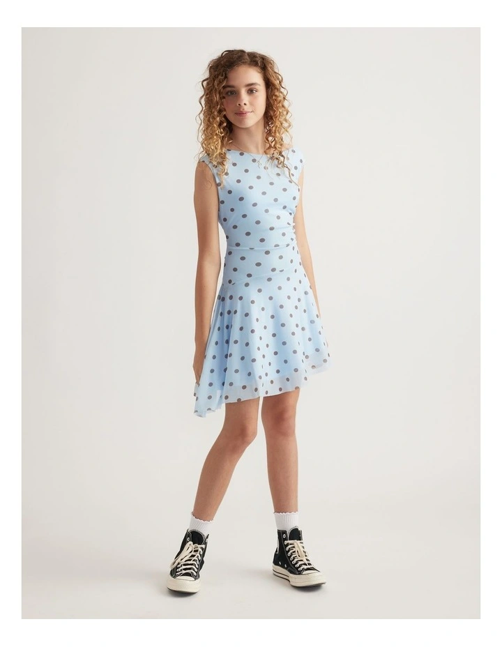 Girls Willow Asymmetric Dress image 1