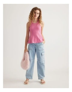 Girls Pip Halter Neck Top