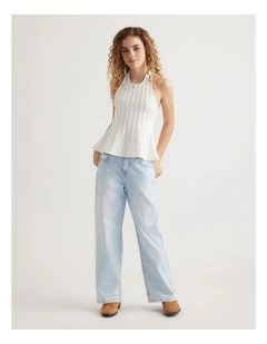 Girls Pip Halter Neck Top