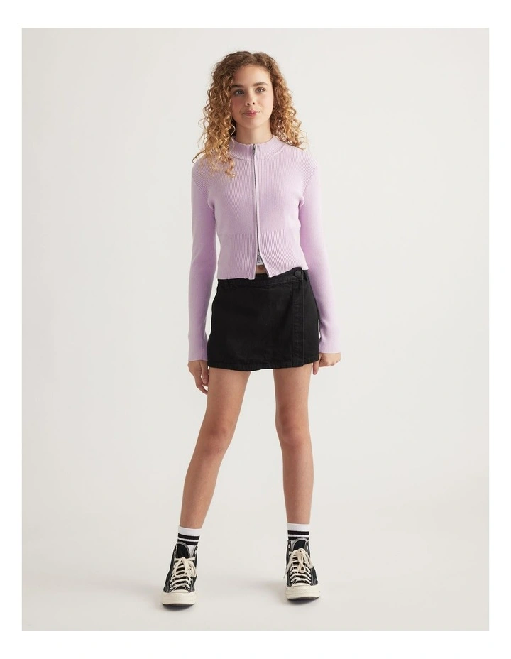 Girls Sarah Denim Skort image 1