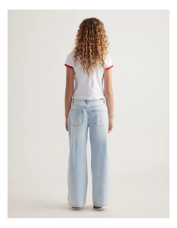 Girls Disco Fruit Ringer Tee image 2
