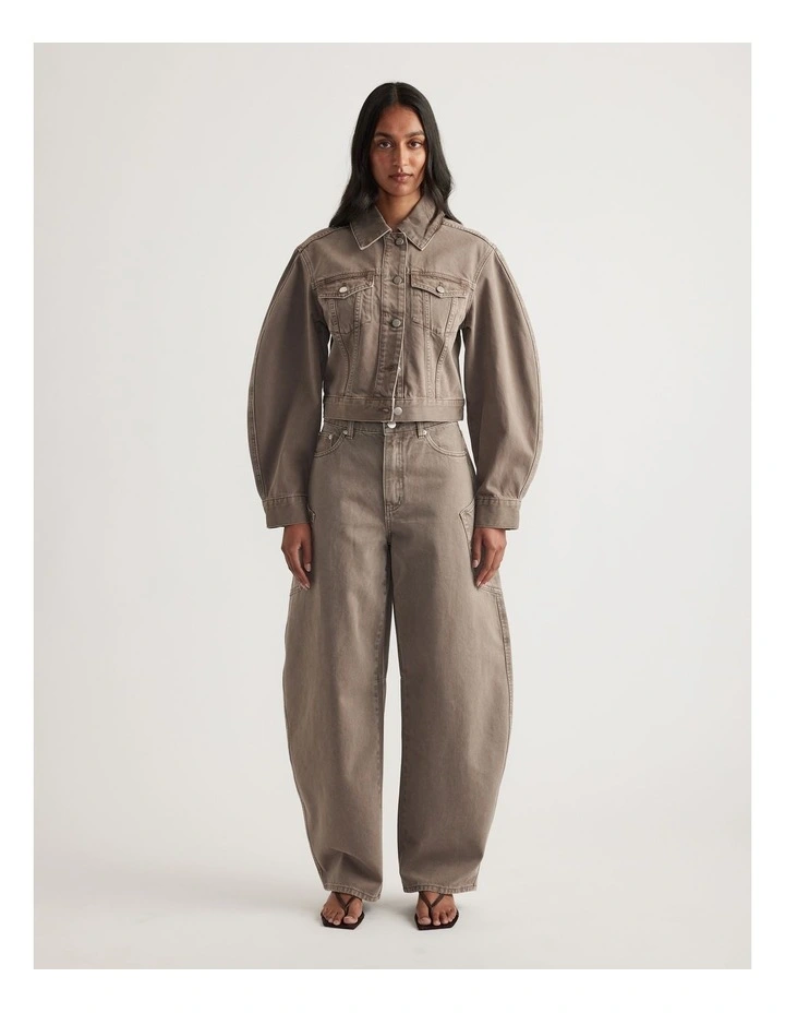 Elle Cropped Denim Jacket image 1