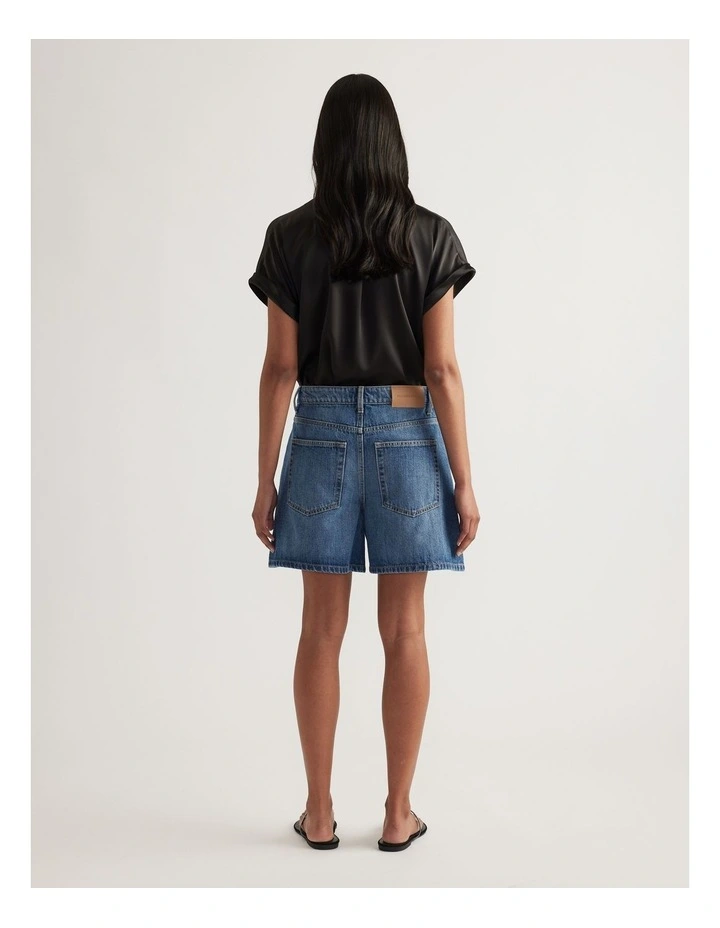 Abigail A-Line Denim Short image 2