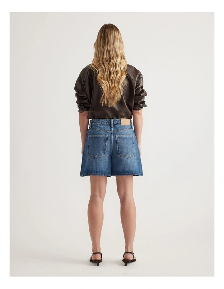 Abigail A-Line Denim Short image 2
