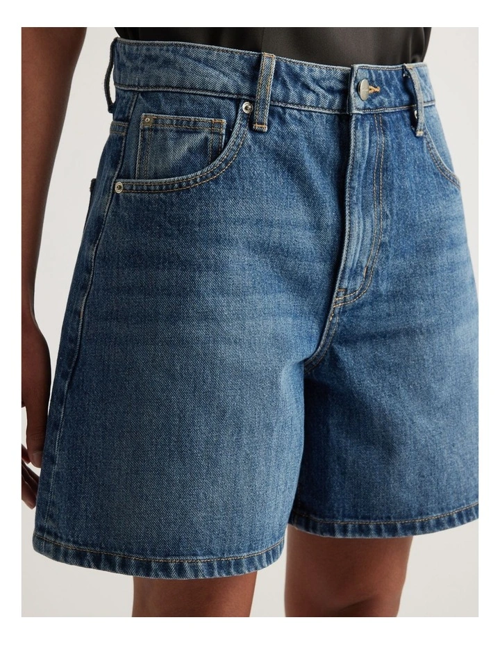 Abigail A-Line Denim Short image 3
