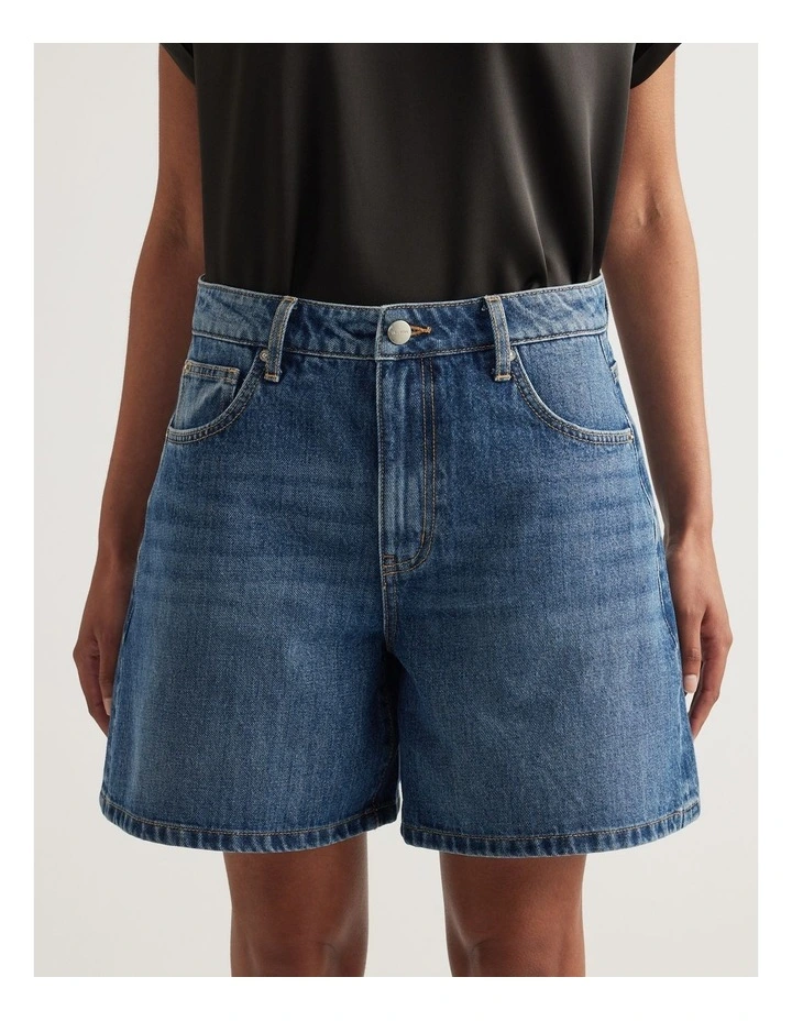 Abigail A-Line Denim Short image 4