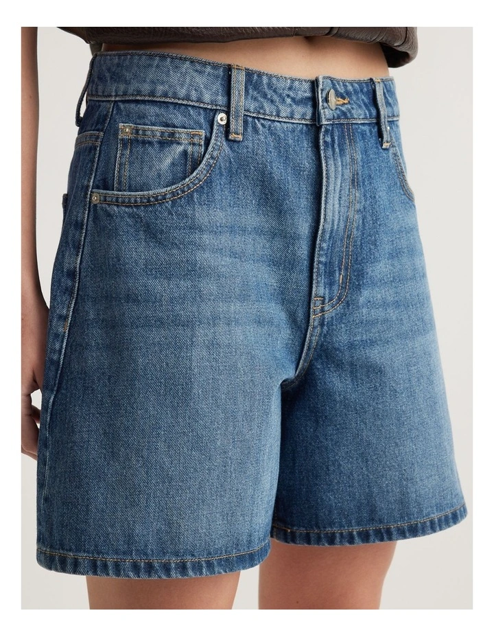 Abigail A-Line Denim Short image 4