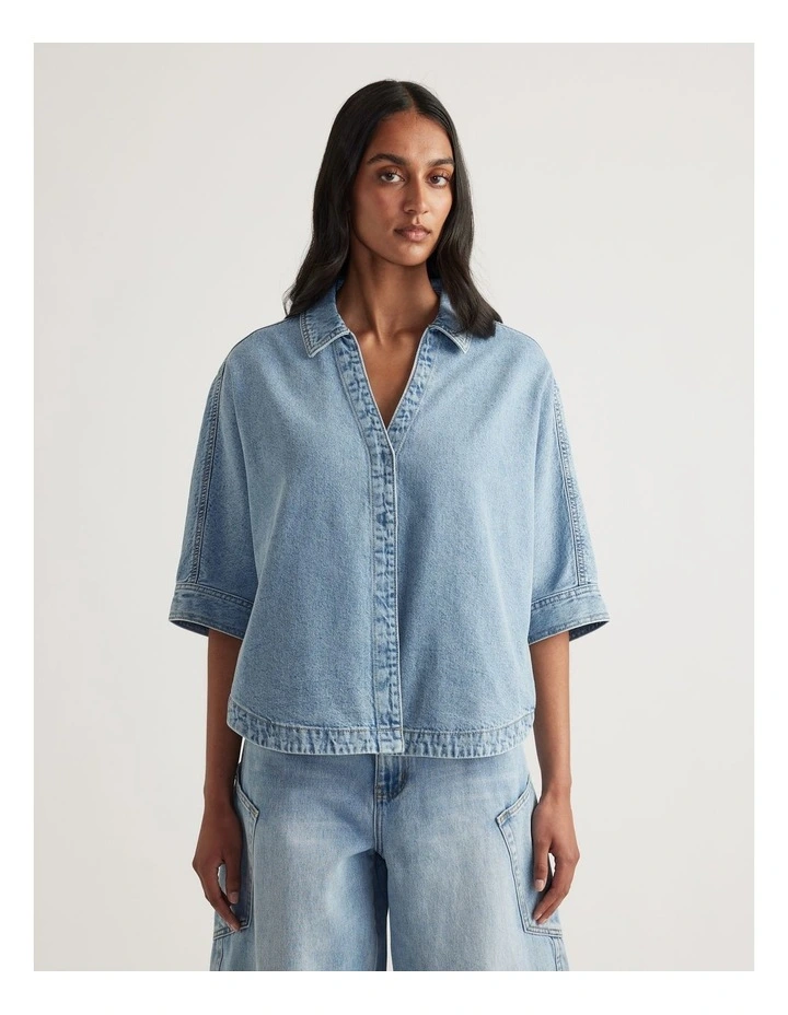 Bridie Lightweight Denim Shirt image 4