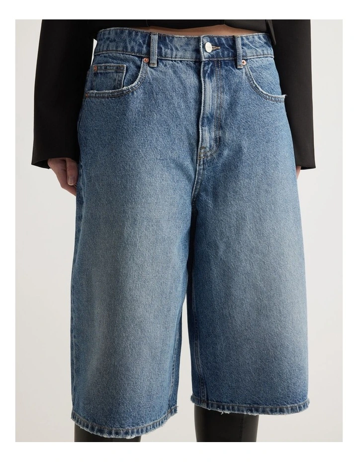 Corey Longline Denim Short image 3