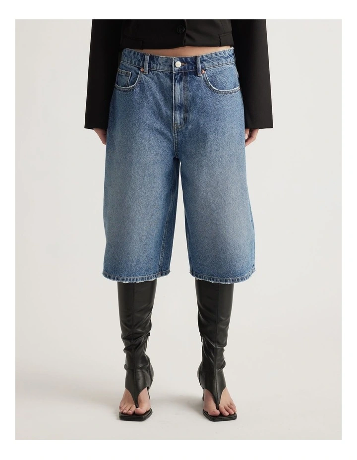 Corey Longline Denim Short image 4