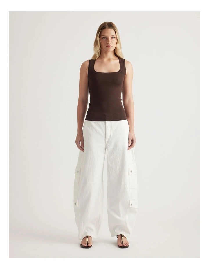 Holly Square Neck Knit Tank image 1