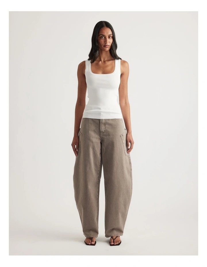 Holly Square Neck Knit Tank image 1
