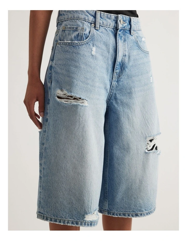 Corey Longline Denim Short image 3