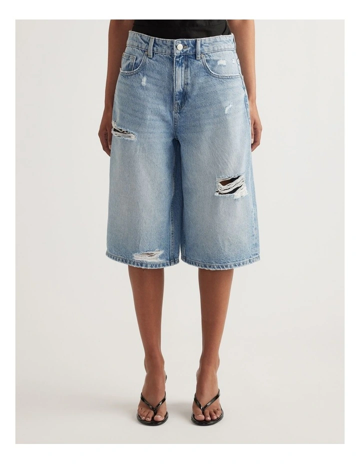 Corey Longline Denim Short image 4
