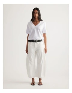 Tilly High Rise Barrel Jeans