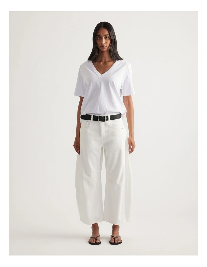 Tilly High Rise Barrel Jeans image 1