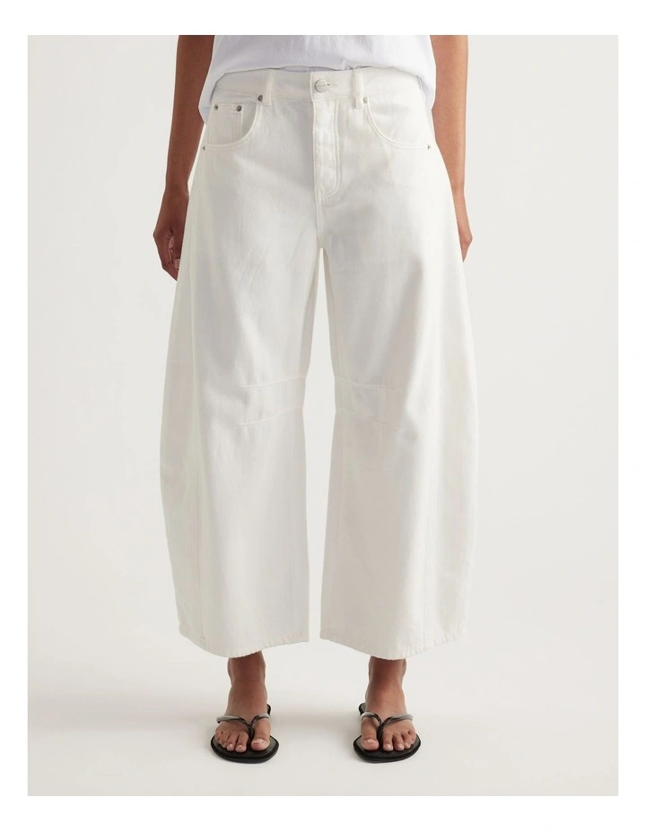 Tilly High Rise Barrel Jeans image 4