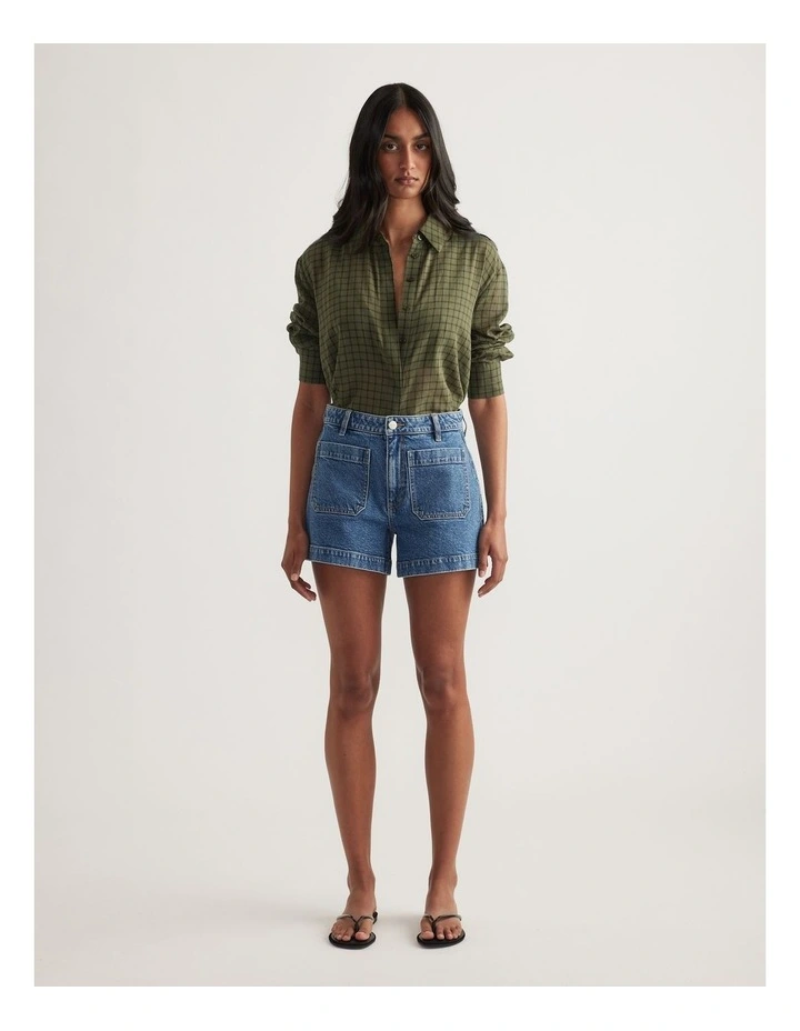 Kelly Patch Pocket Denim Short image 1