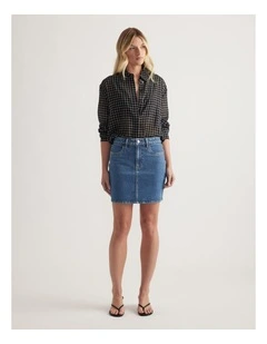 Tash Denim Mini Skirt