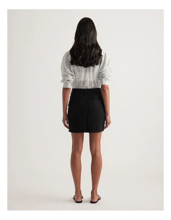 Tash Denim Mini Skirt image 2