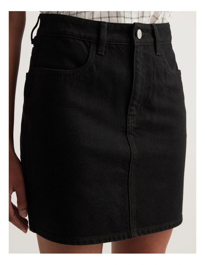 Tash Denim Mini Skirt image 3