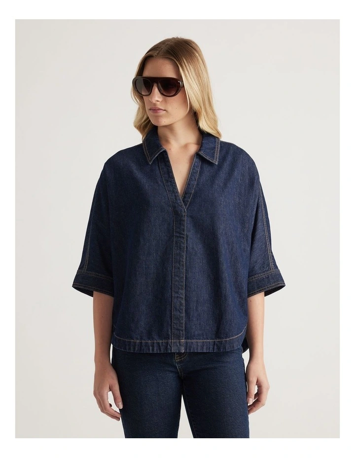 Bridie Lightweight Denim Shirt image 4