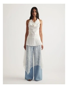 Amelie Lace Midi Skirt