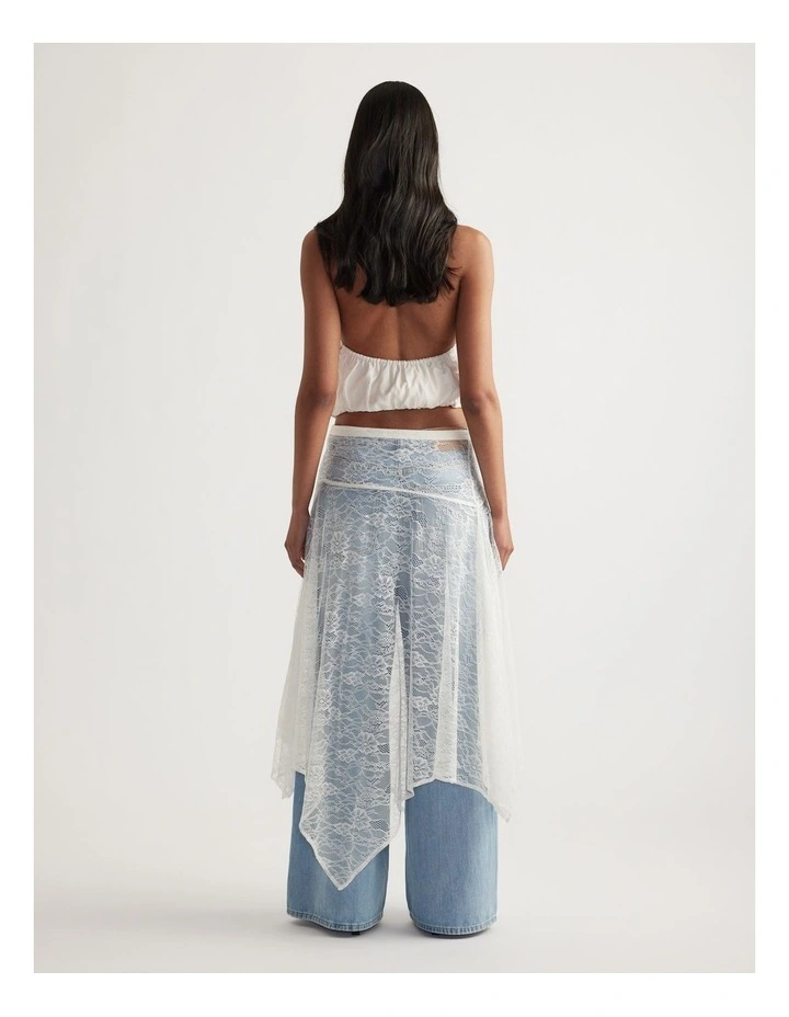 Amelie Lace Midi Skirt image 2