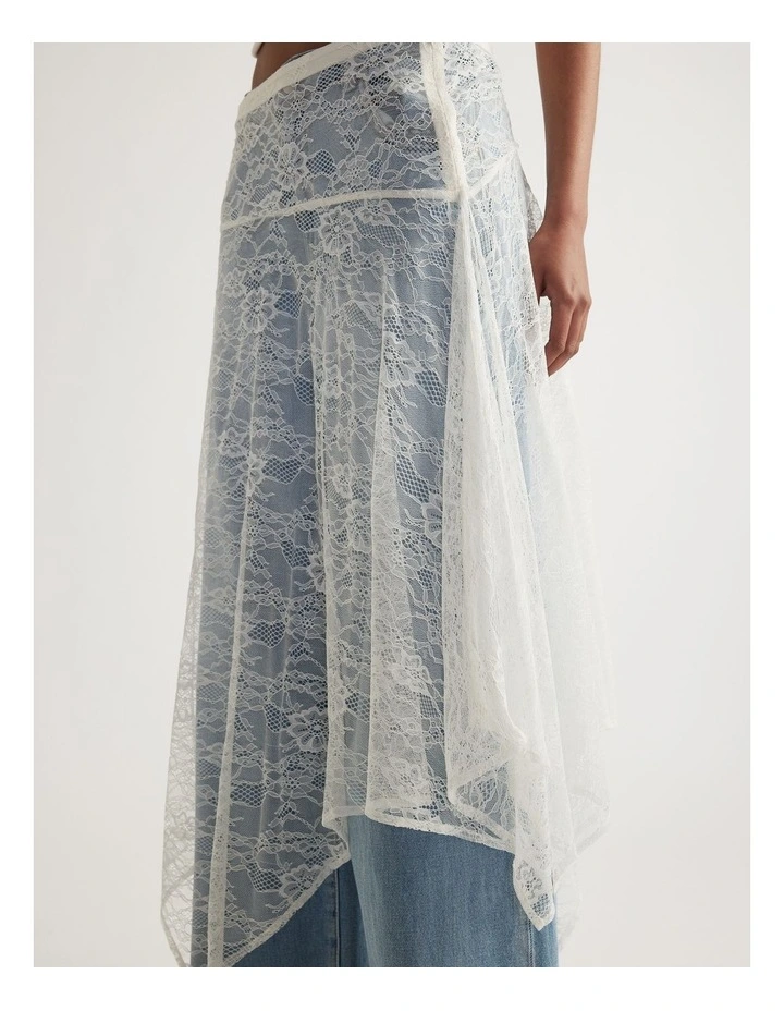 Amelie Lace Midi Skirt image 3