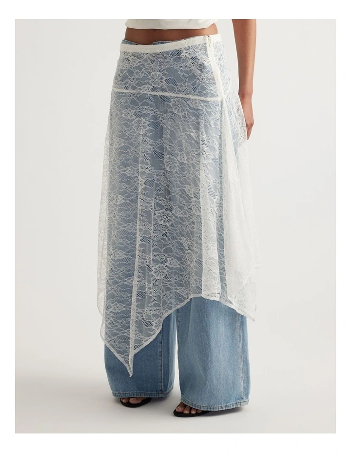 Amelie Lace Midi Skirt image 4