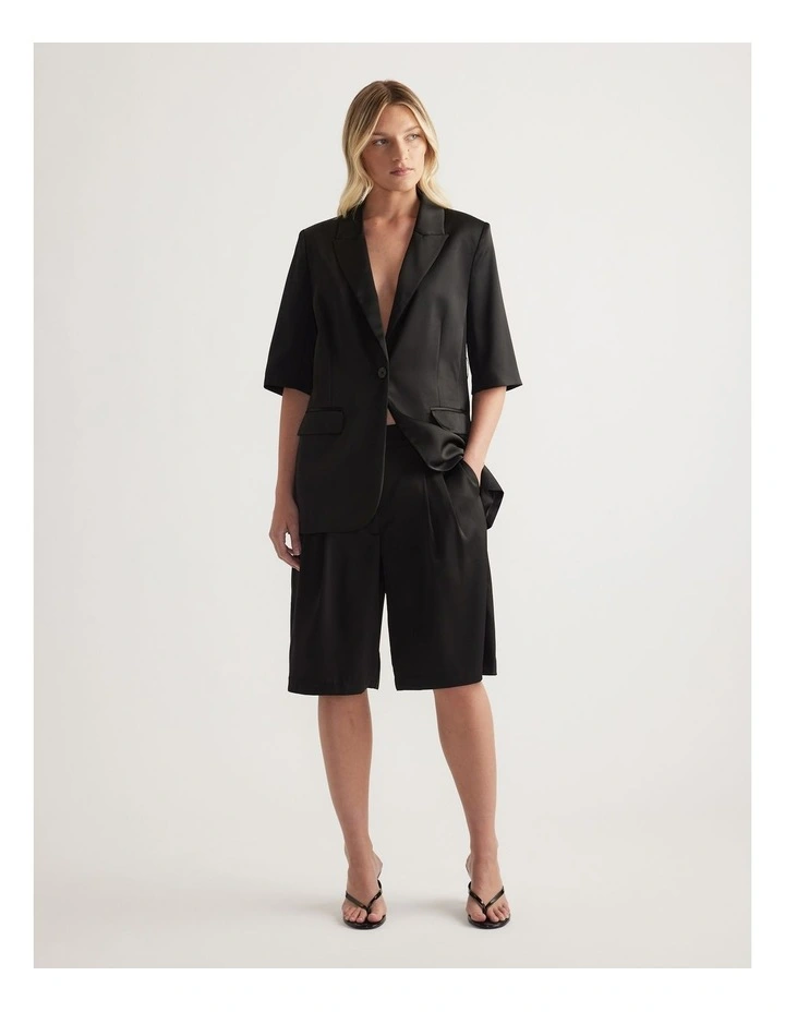 Jacquie Satin Blazer image 1