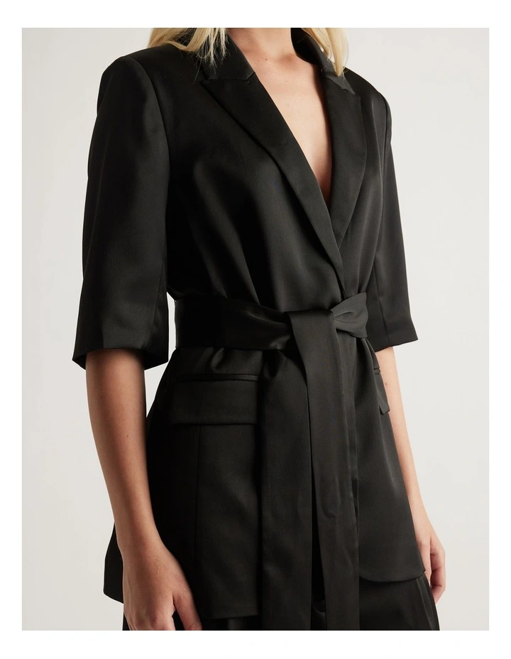 Jacquie Satin Blazer image 3