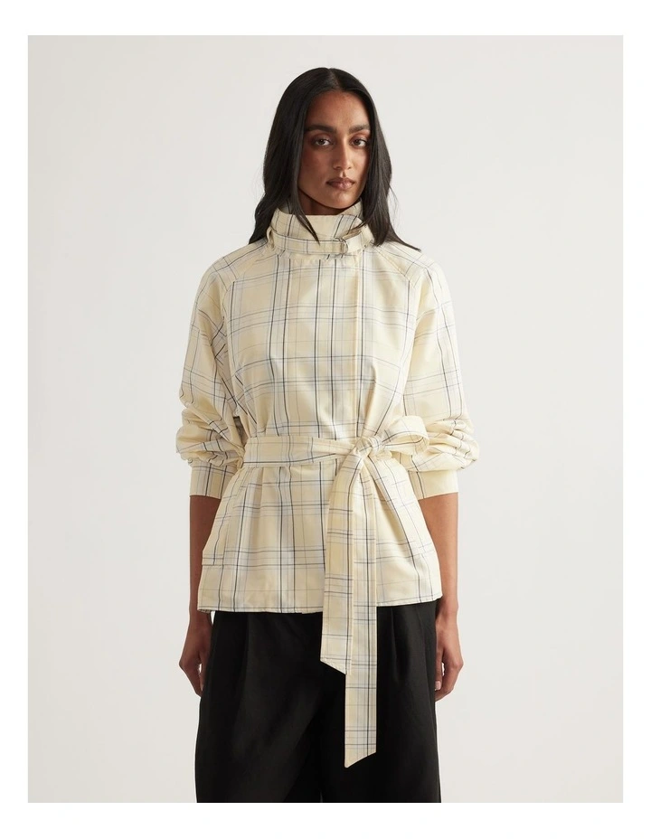 Pia Funnel Neck Trench image 4