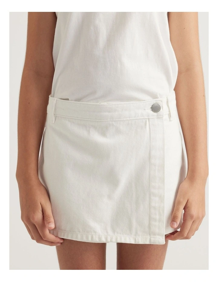 Girls Sarah Denim Skort image 4